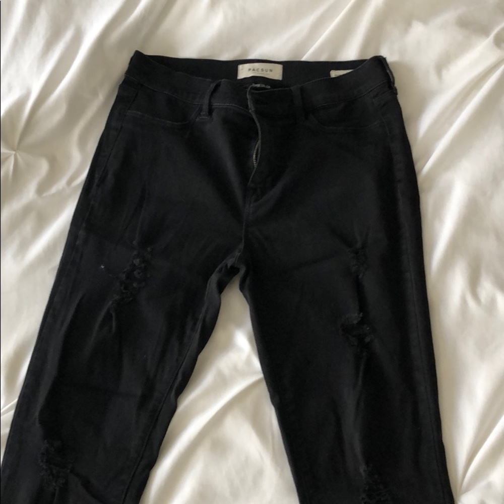 Pacsun black jean leggings